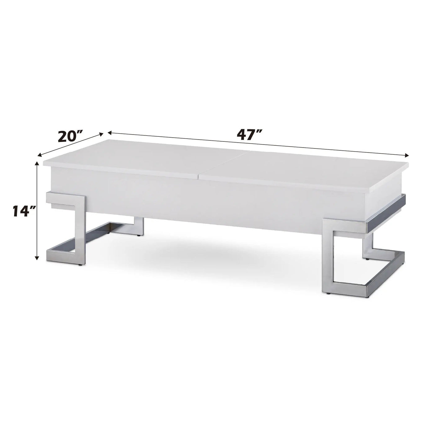 Calmam High Gloss Coffee Table With Lift Top by HouseOfZazla