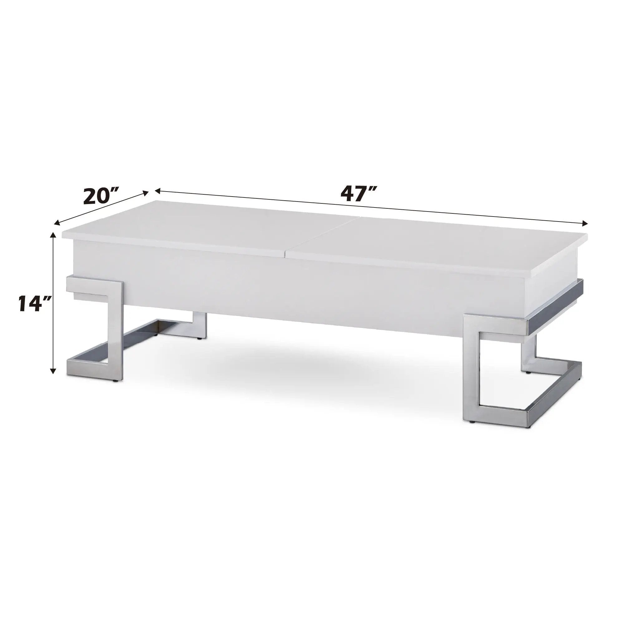 Calmam - High Gloss Coffee Table With Lift Top by Unique Piece Furniture