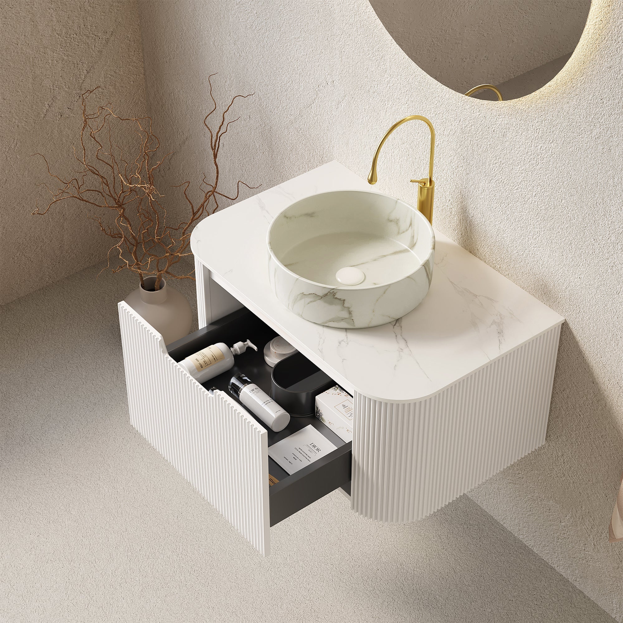 DINA 30" Bathroom Vanity and Sink by HouseOfZazla