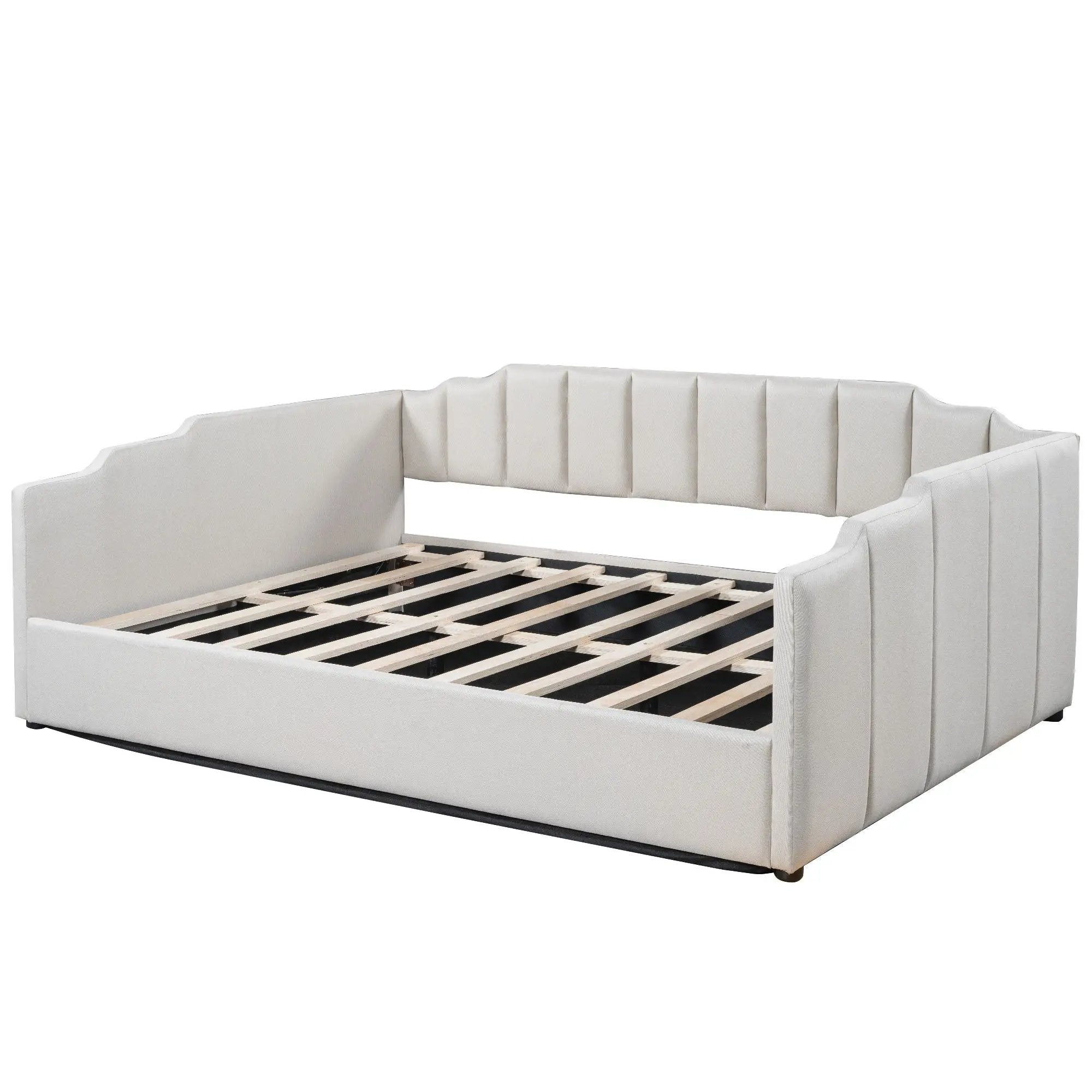 Modern Upholstered Daybed With Underneath Storage by Unique Piece Furniture
