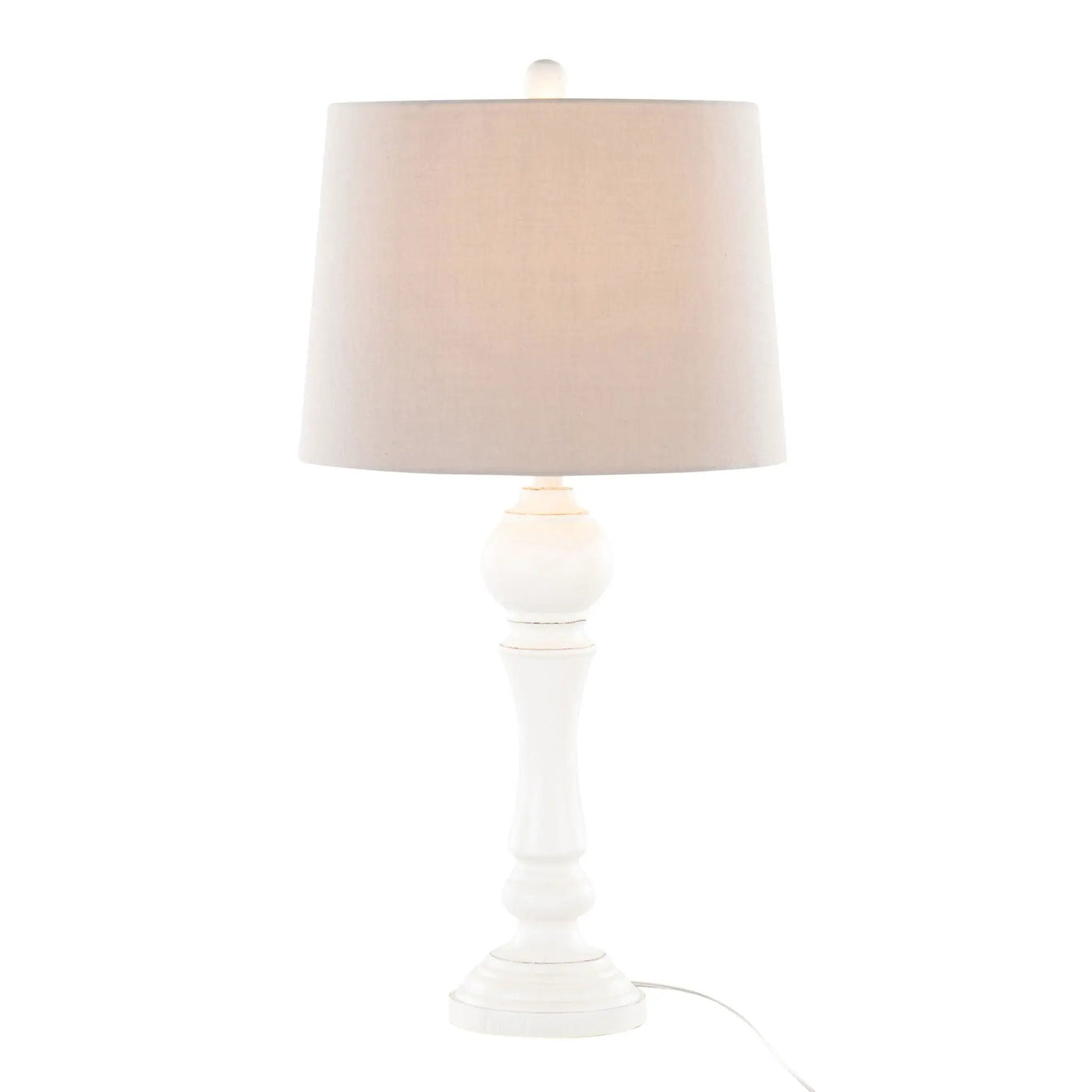 Winston - Farmhouse Poly Table Lamp (Set of 2) by HouseOfZazla