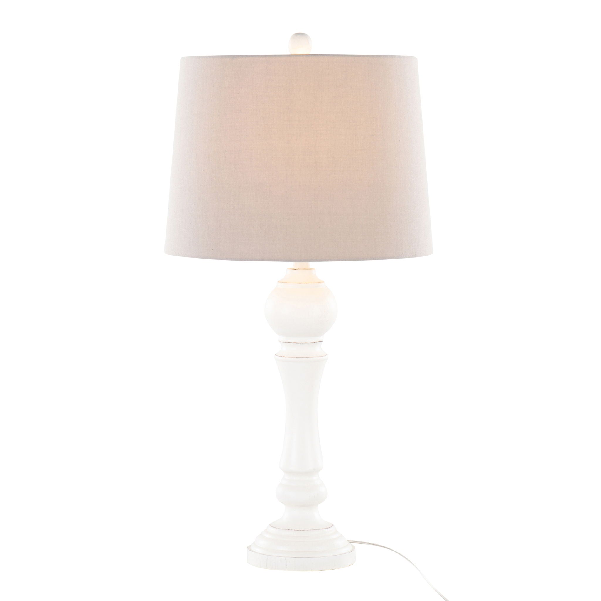 Winston - Farmhouse Poly Table Lamp (Set of 2) by HouseOfZazla