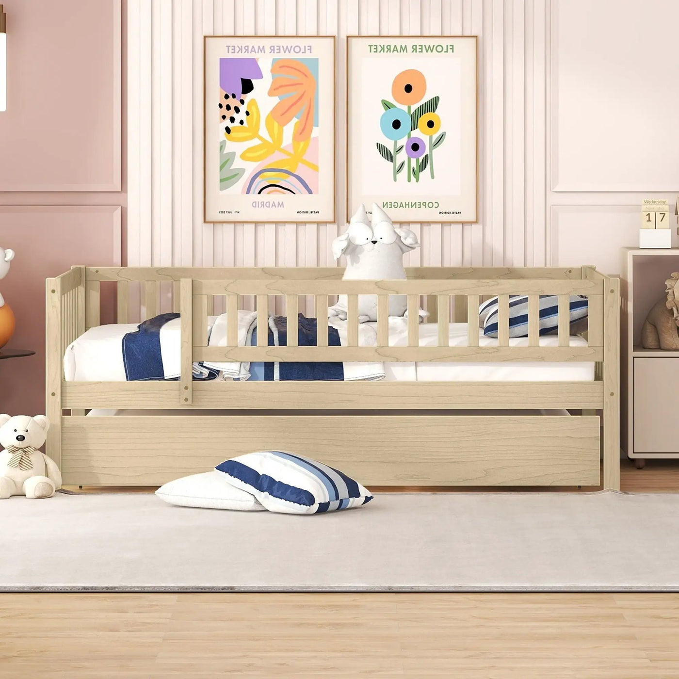 Multi Functional Wooden Daybed Bed by HouseOfZazla