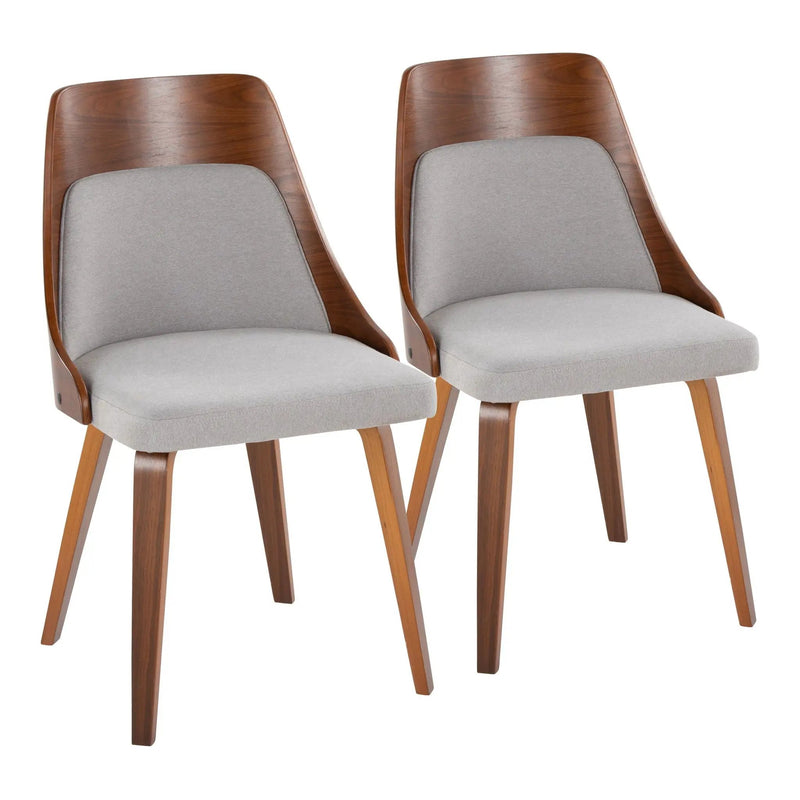 Anabelle - Mid-Century Modern Dining Chair (Set of 2) by HouseOfZazla