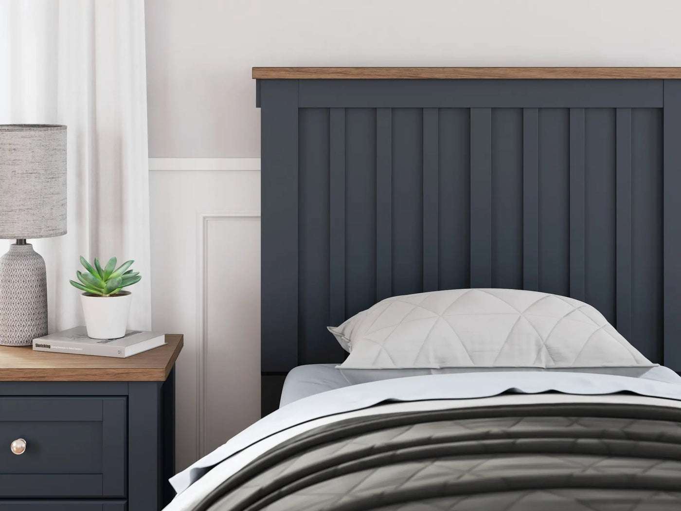 Landocken - Panel Headboard by Unique Piece Furniture