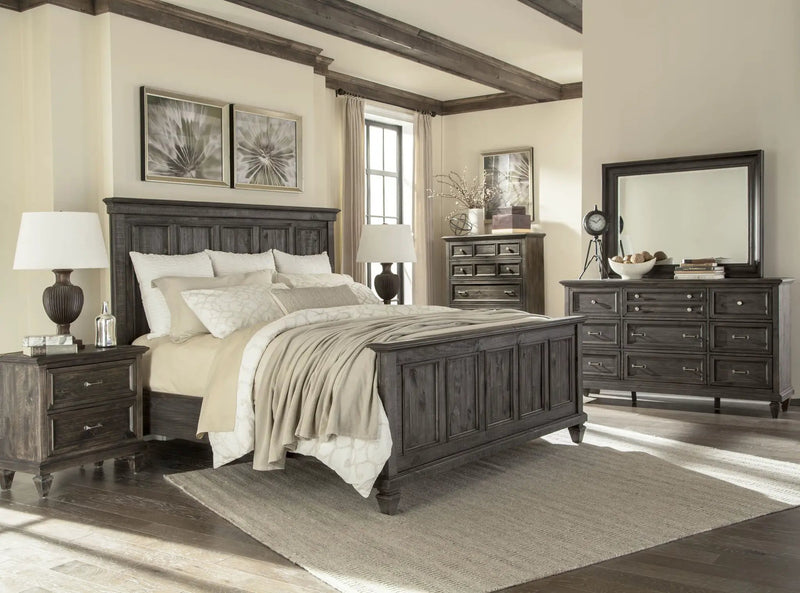 Calistoga - 5 Drawer Chest - Weathered Charcoal by Unique Piece Furniture
