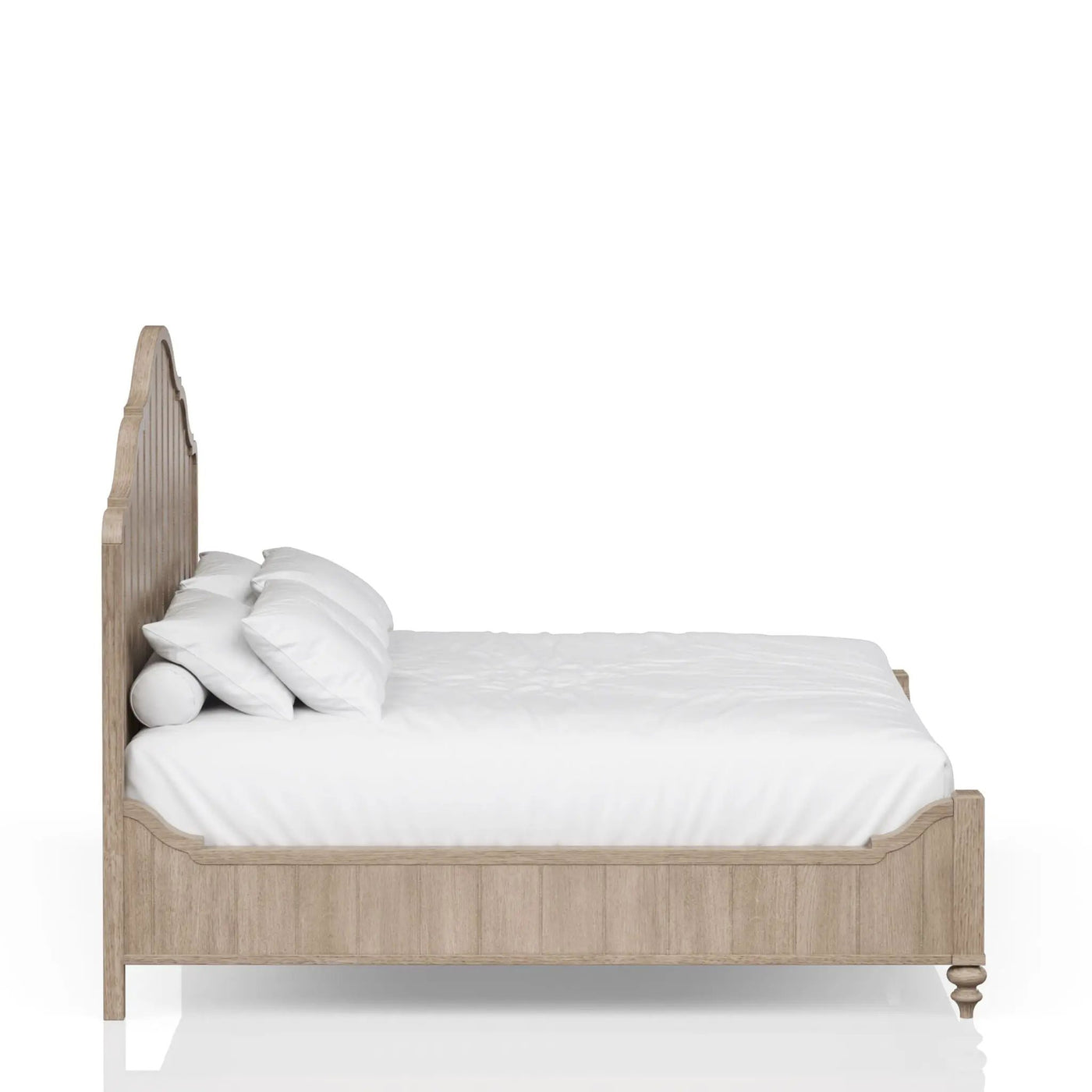 Elegant Design Panel Bed With Transitional Casual Design by HouseOfZazla