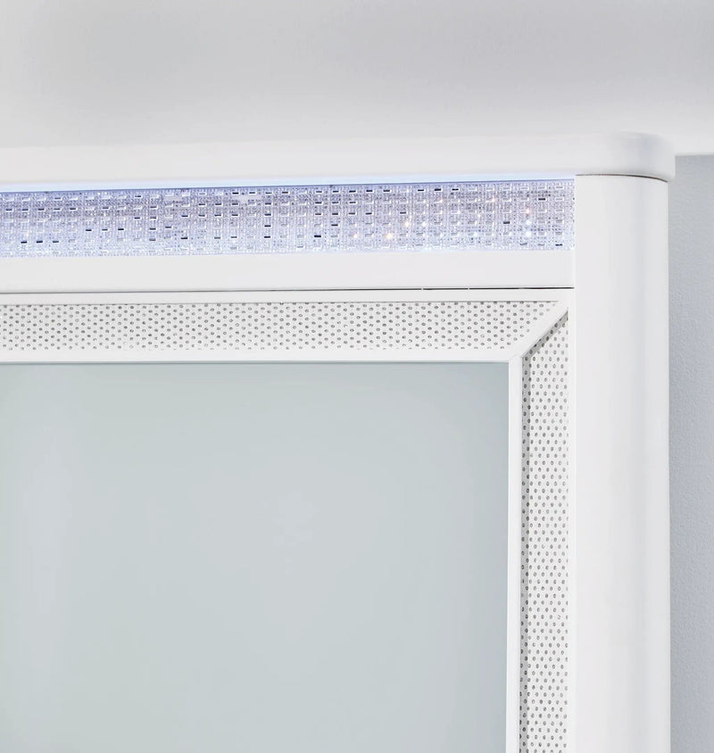 Chalanna - Dresser And Mirror - White by Unique Piece Furniture