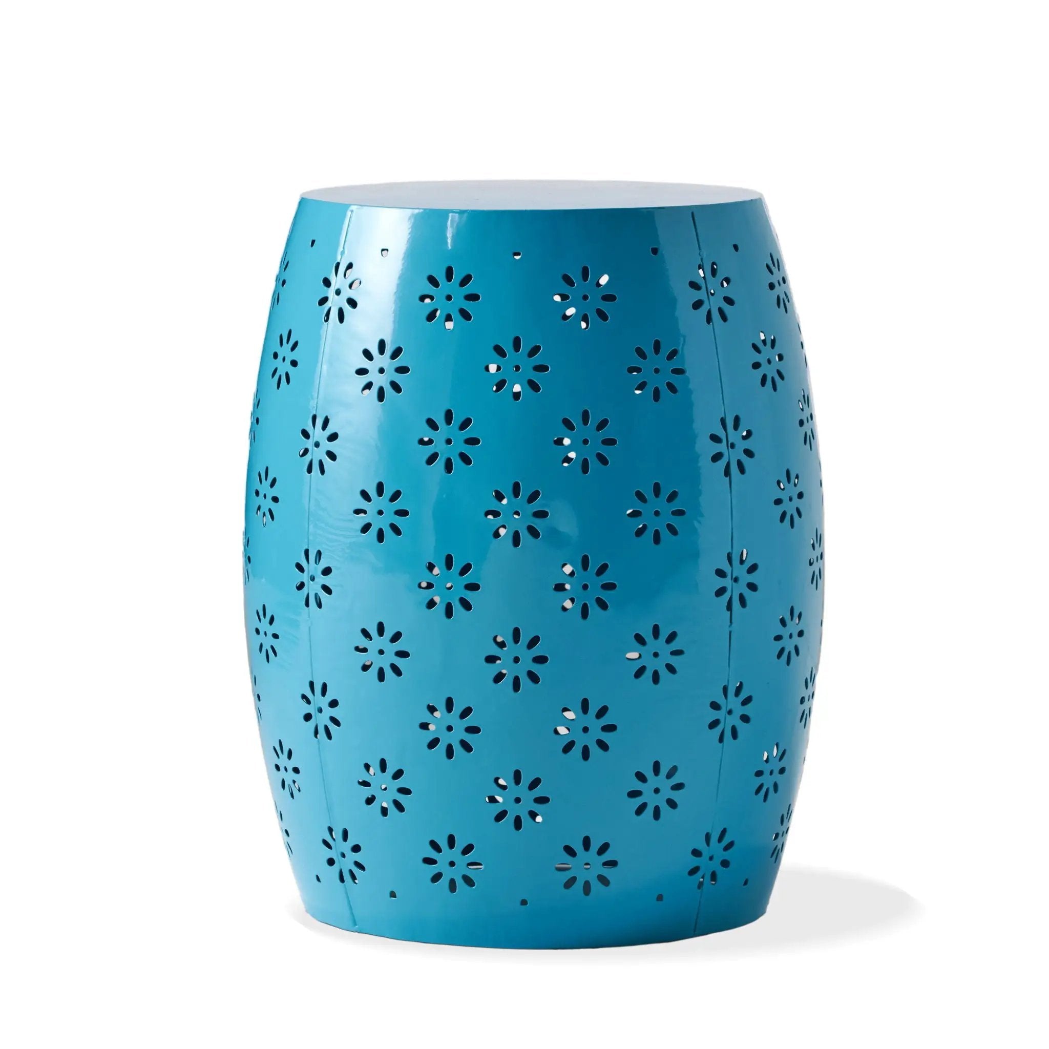 Soleil Barrel Shaped Side Table by HouseOfZazla