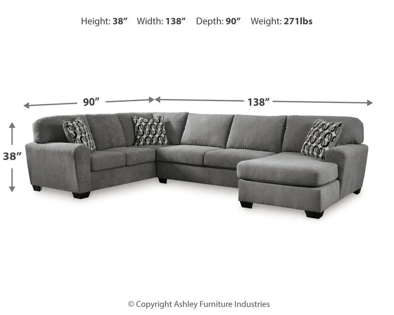 Birkdale Court - Sectional by Unique Piece Furniture
