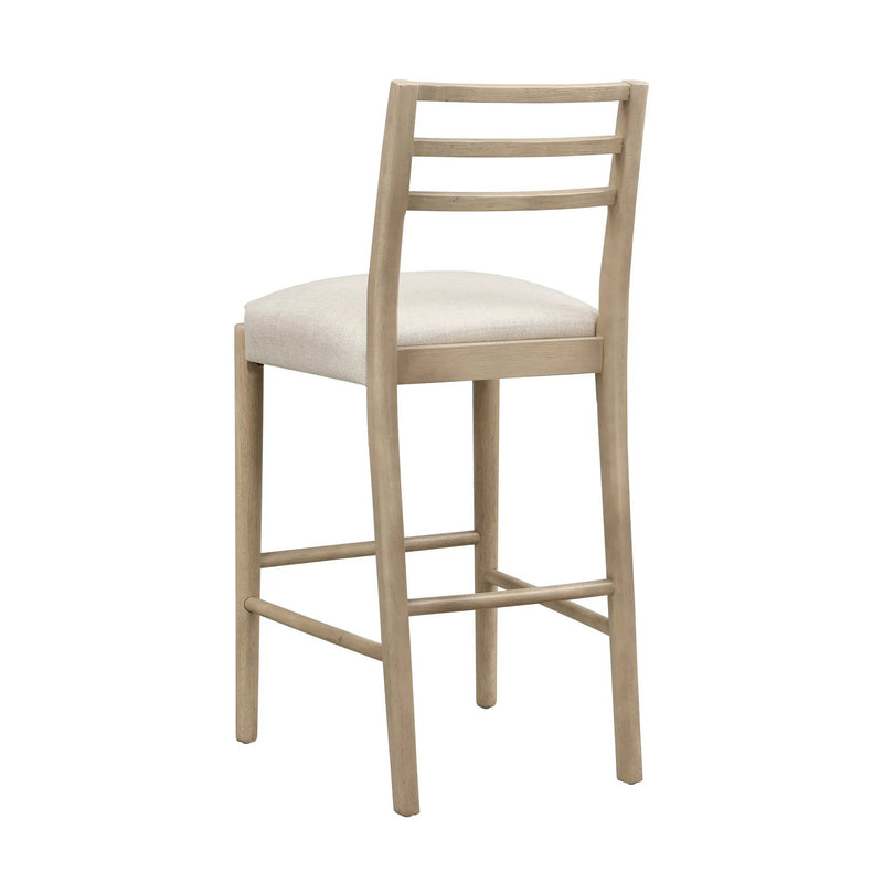 Bar Stool With Ladder Back (Set of 2) by HouseOfZazla