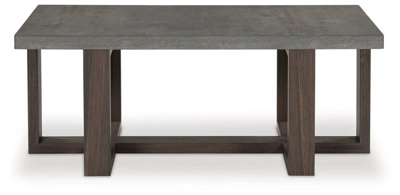 Dynnford - Occasional Table Set (Set of 3) - Gray / Brown by Unique Piece Furniture