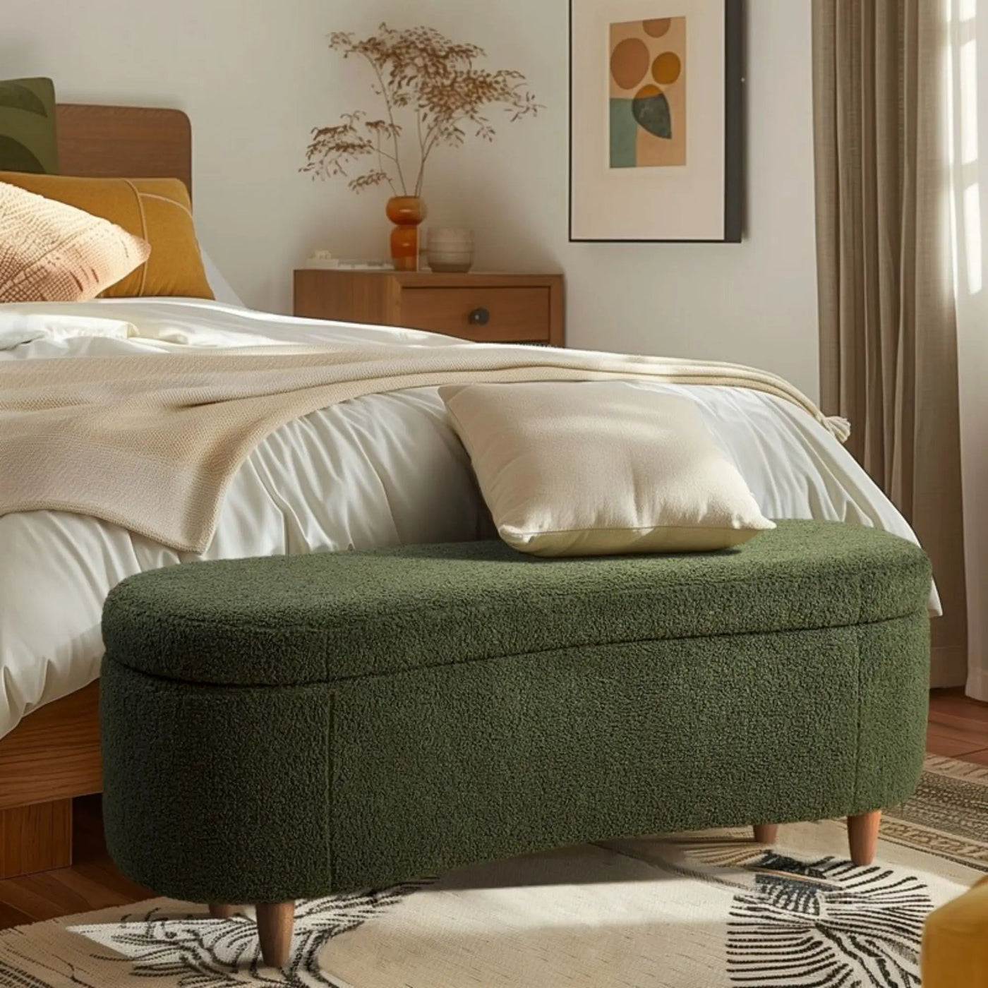 Flip Top Storage Bench by Unique Piece Furniture