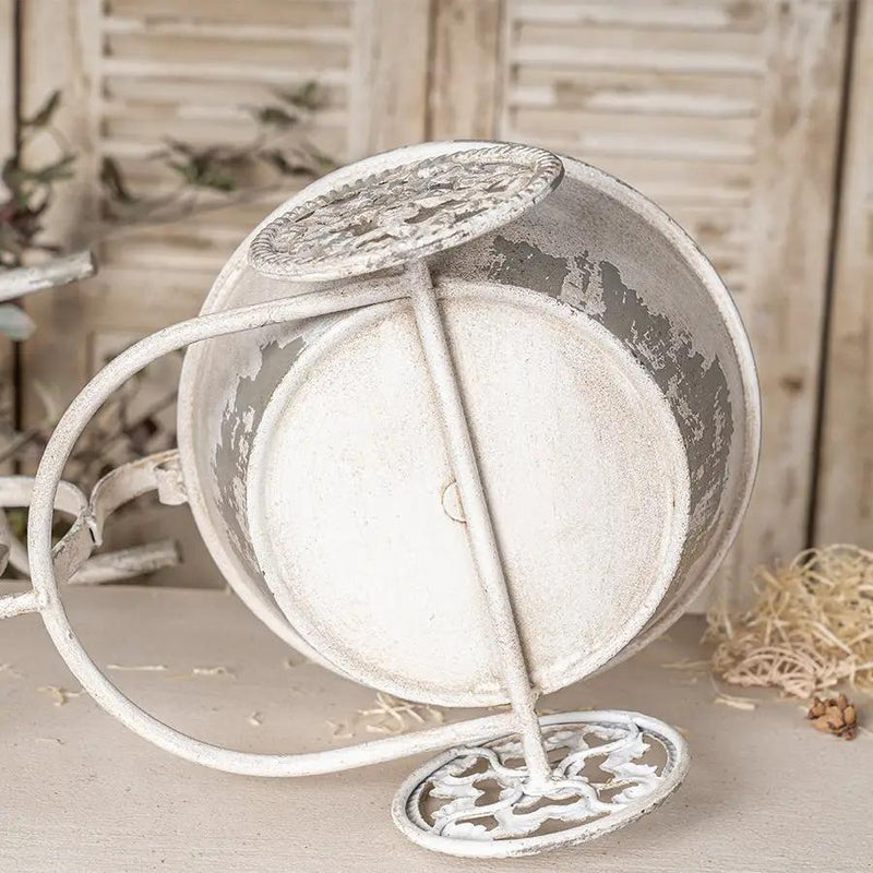 Rustic Bicycle Metal Wire Wall Planter Basket by HouseOfZazla