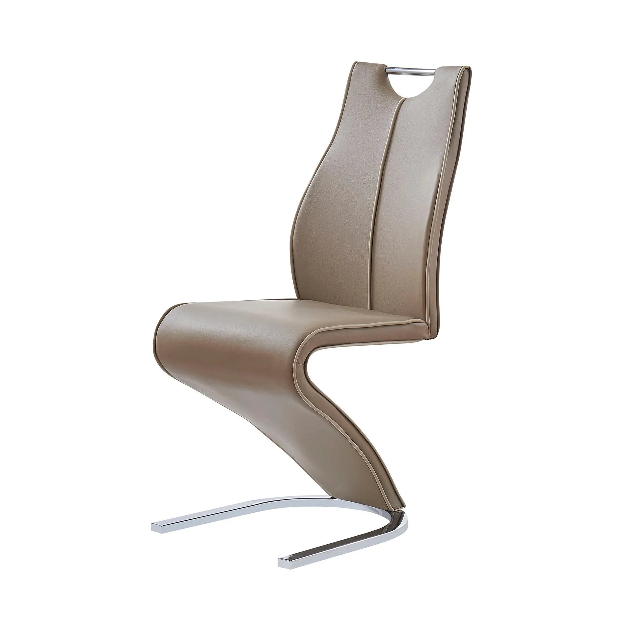 Tony - Dining Chairs (Set of 2) - Brown / Beige by Unique Piece Furniture