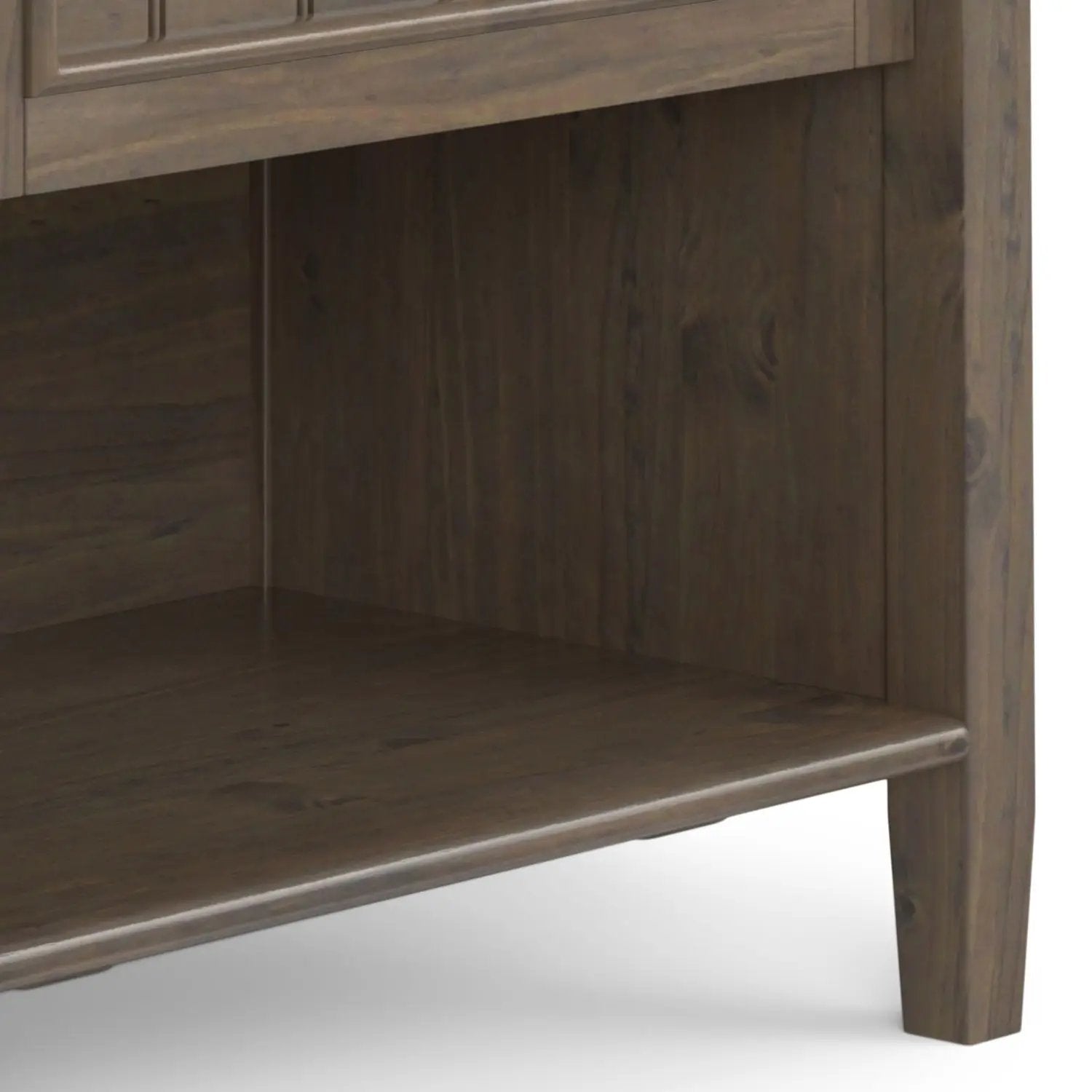 Lev - Bedside Table - Smoky Brown by HouseOfZazla