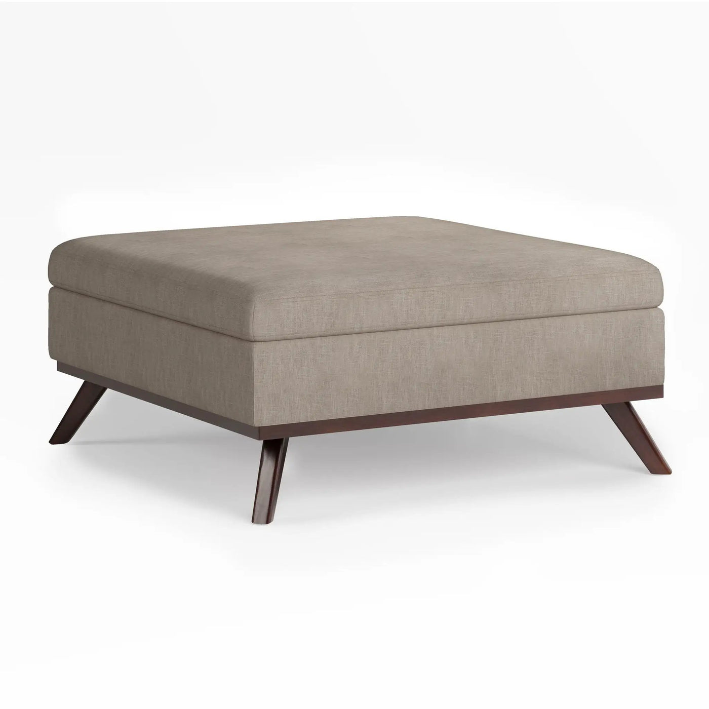 Owen - Multifunctional Square Coffee Table Storage Ottoman by HouseOfZazla