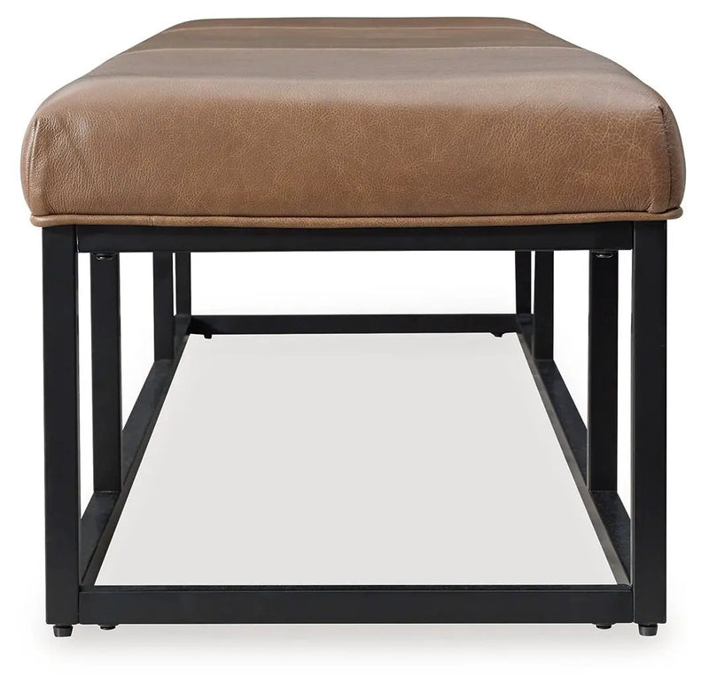 Joston - Accent Bench - Caramel by Unique Piece Furniture
