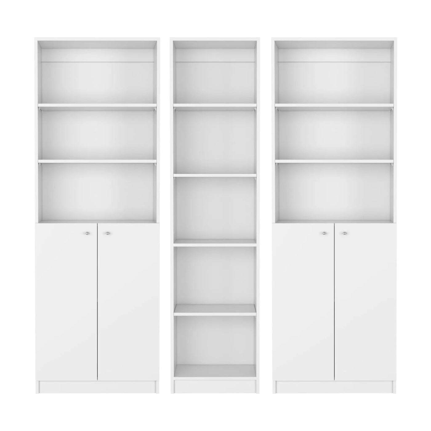 Levan - 3 Piece Living Room Set With 3 Bookcases by HouseOfZazla