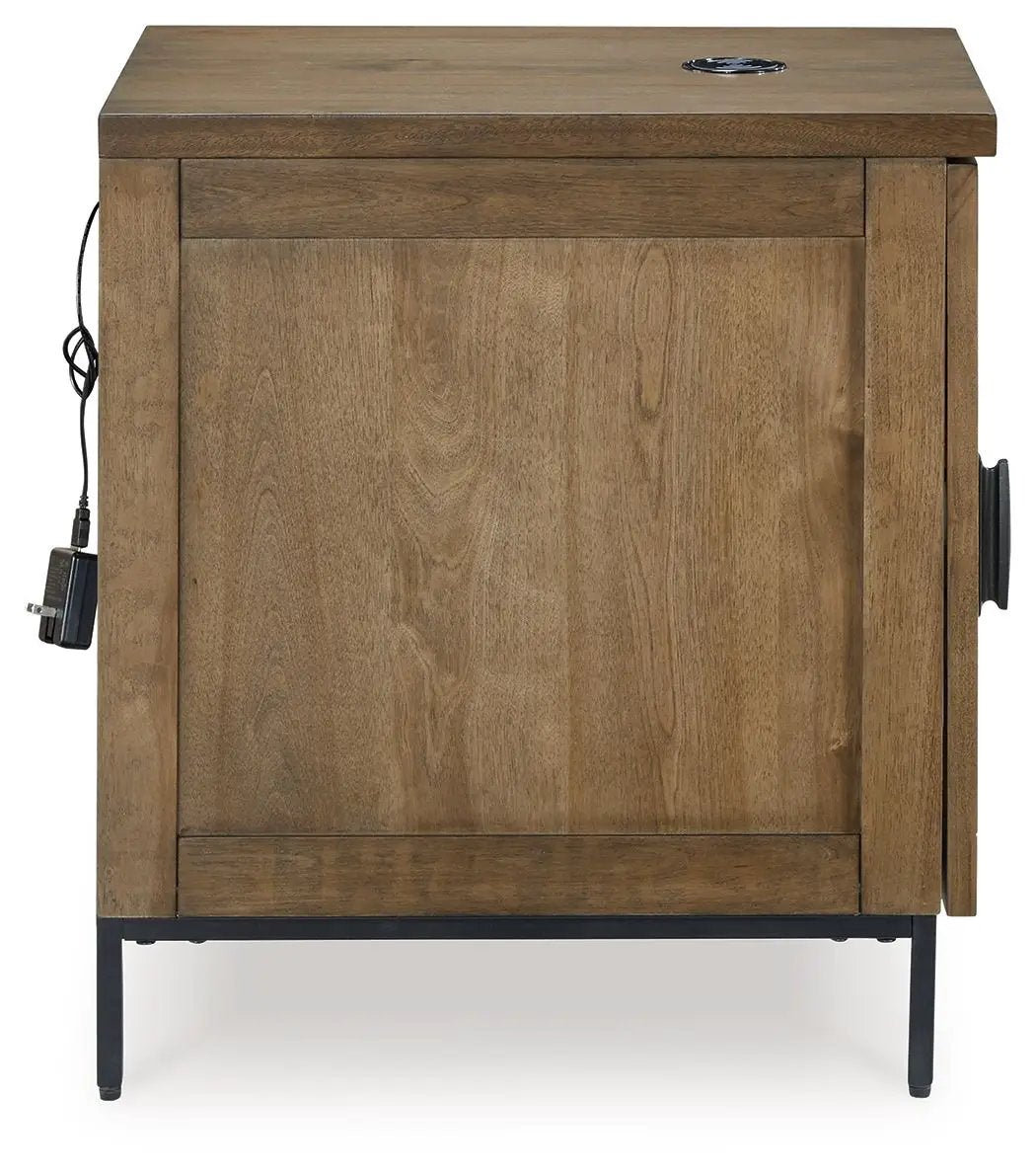 Torlanta - Chair Side End Table - Brown by Unique Piece Furniture