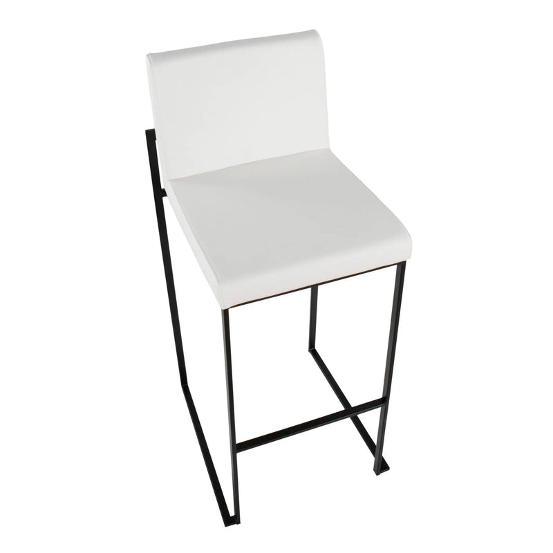 Fuji - Contemporary High Back Barstool Elegant Design by Unique Piece Furniture