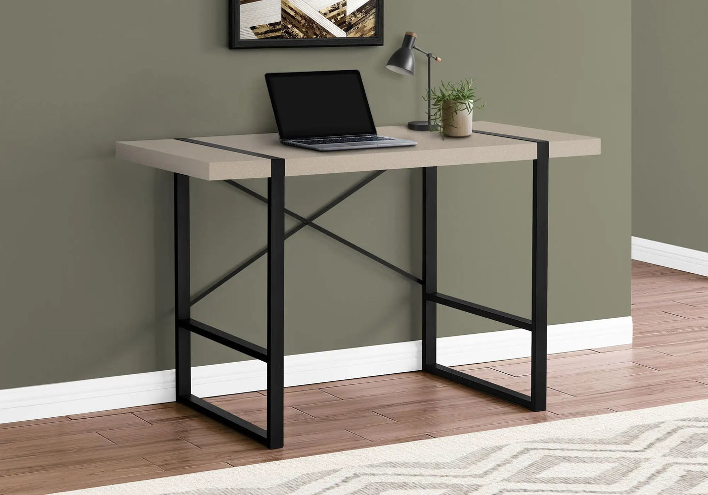 Computer Desk For Home Office Laptop, Contemporary & Modern by HouseOfZazla