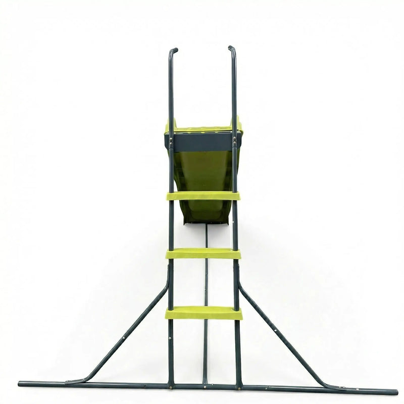 Xsl003G - Indoor Freestanding Playground Equipment Slide For Children - Green by HouseOfZazla