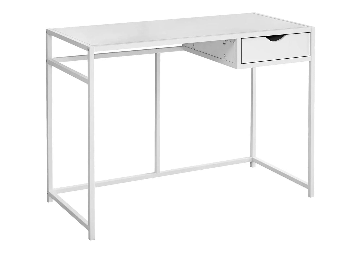 Computer Desk For Home Office, 1 Storage Drawer, Contemporary & Modern by HouseOfZazla