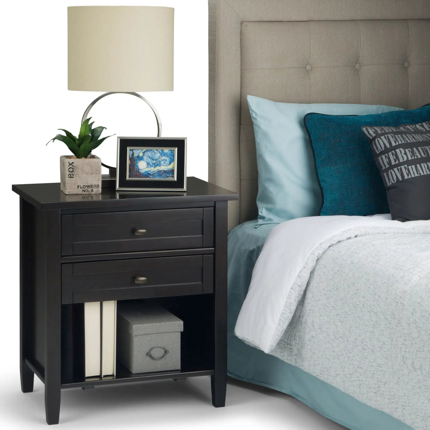 Warm Shaker - Handcrafted Bedside Table by HouseOfZazla