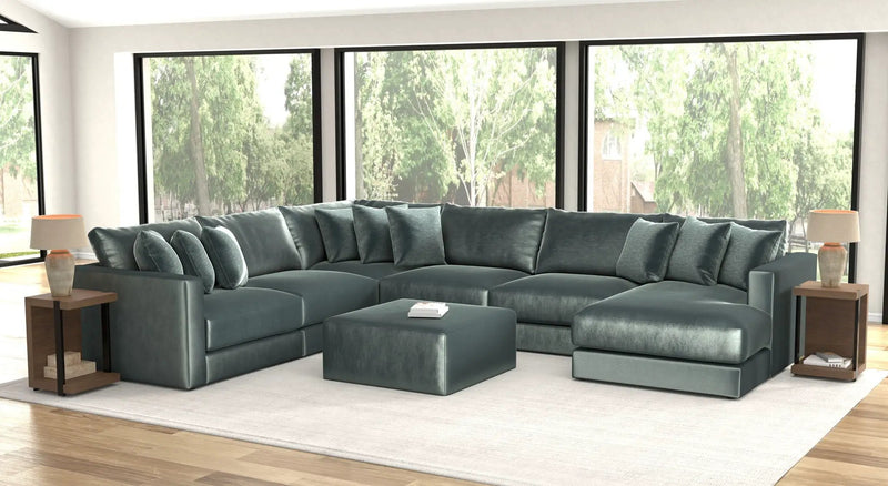 Remington - Modular Sofa And Cocktail Ottoman by Unique Piece Furniture