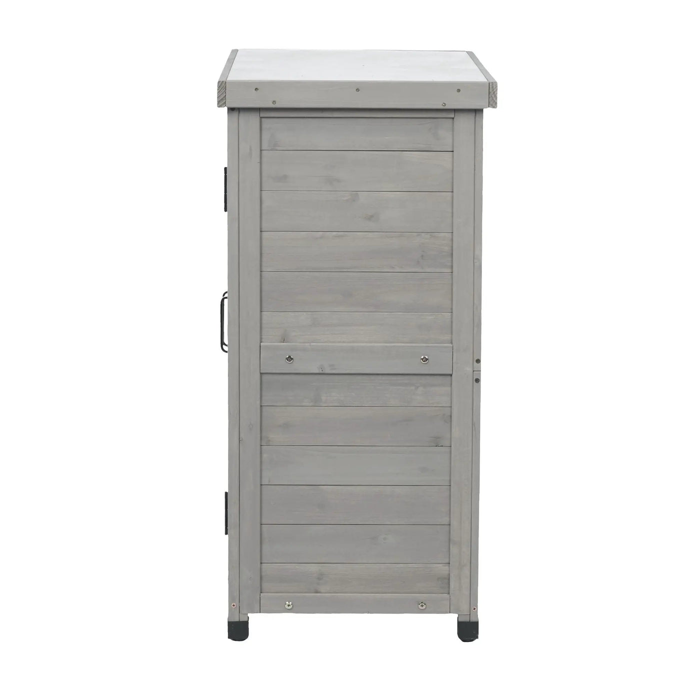 Potting Bench With Storage Cabinet And Metal Table Top For Outdoor by HouseOfZazla