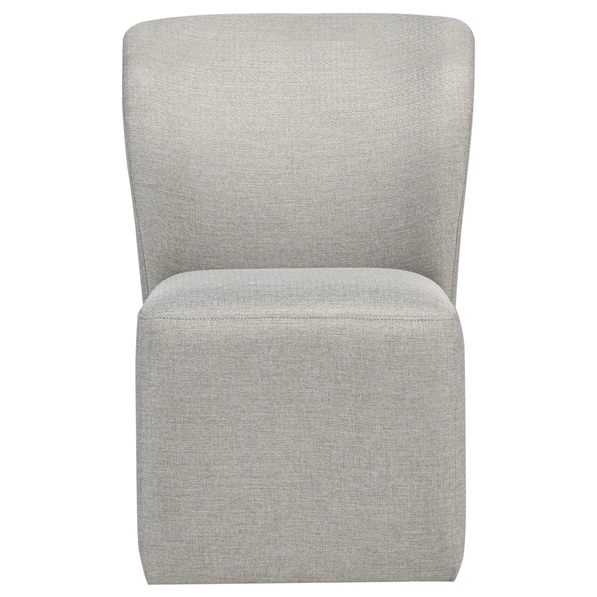 Jaelynn Upholstered Parsons Dining Side Chair Beige (Set of 2) by Unique Piece Furniture