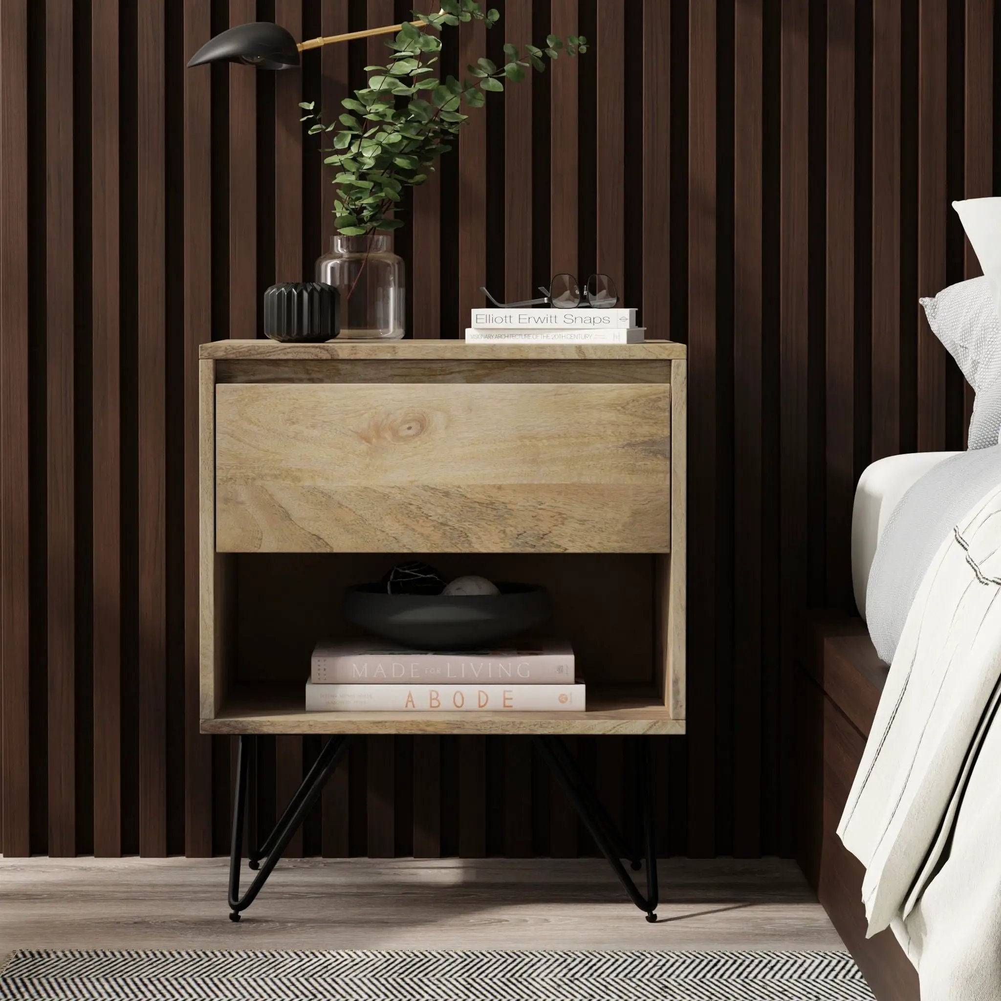 Hunter - Nightstand - Natural by HouseOfZazla