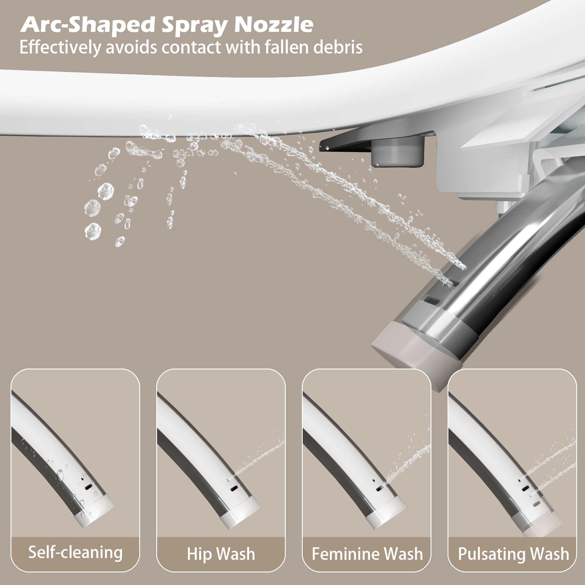 Smart Toilet with Built-In Bidet and Heated Seat by HouseOfZazla