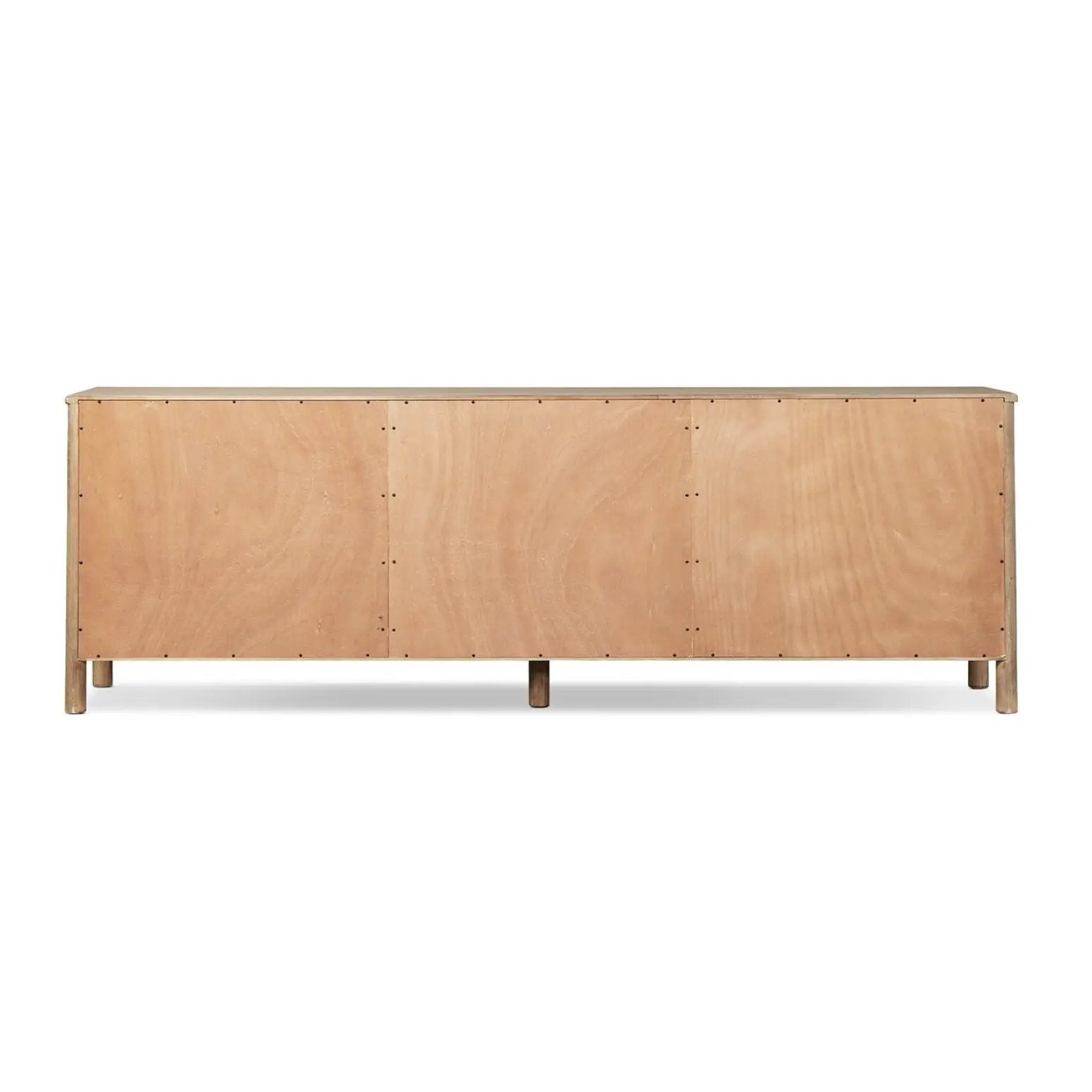 Nolan - 6 Door Sideboard - Brown by HouseOfZazla