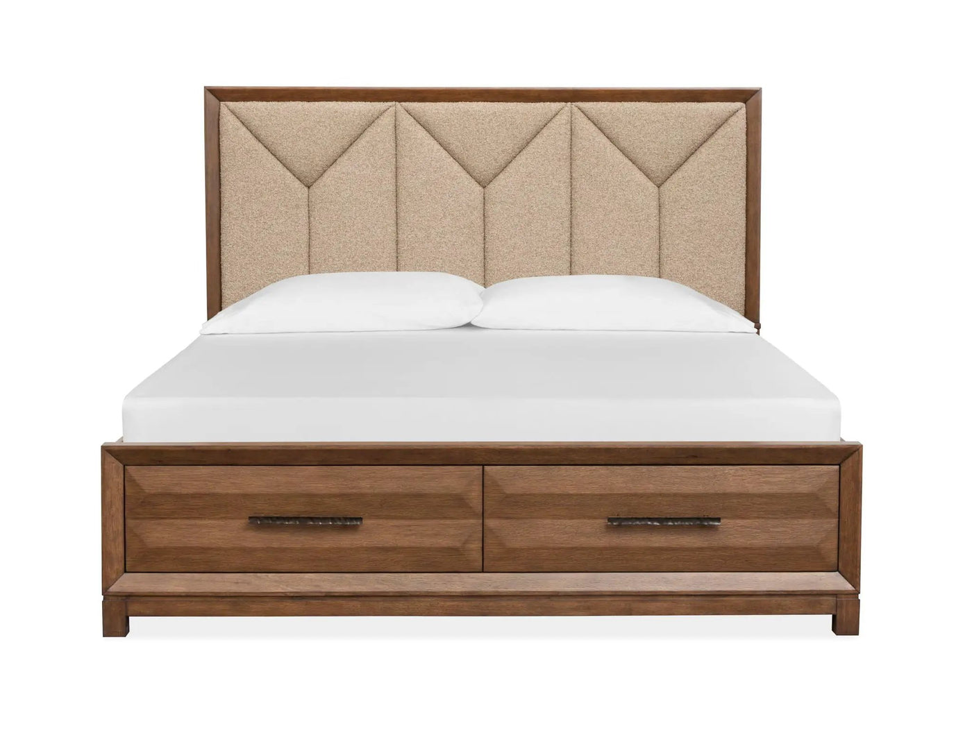 Callisto - Upholstered Panel Storage Bed by Unique Piece Furniture
