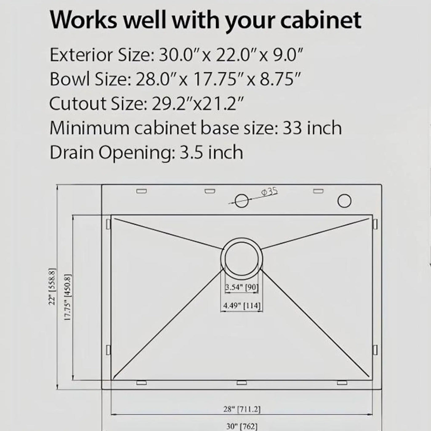 Topmount Stainless Steel Kitchen Sink by HouseOfZazla