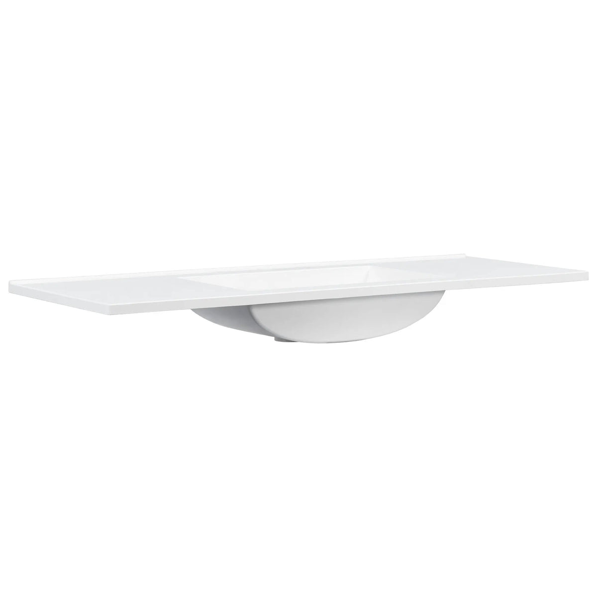 48" Composite Bathroom Vanity Top with Integrated Basin by HouseOfZazla