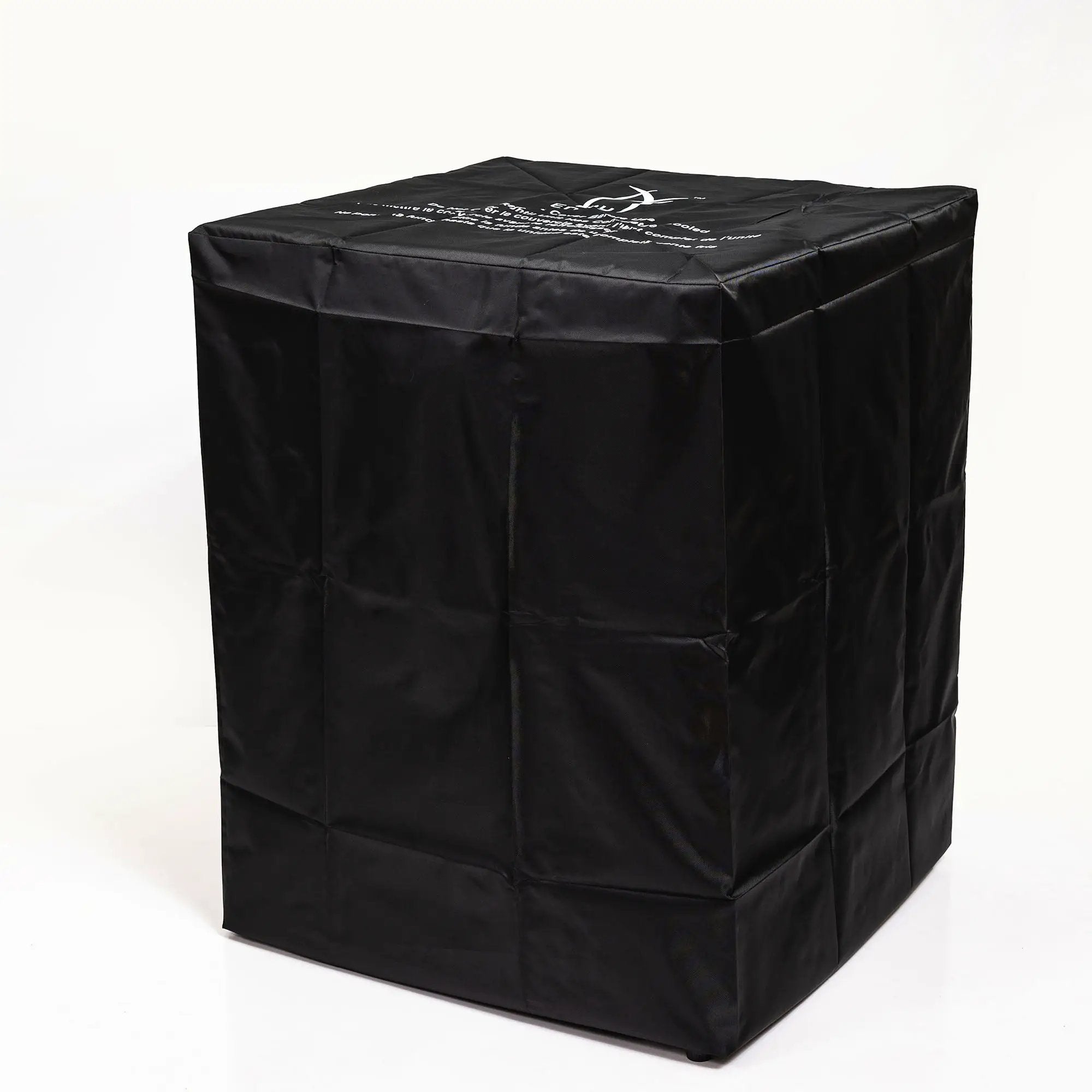 Propane Gas Square Fire Pit, Tile Tabletop With Beautiful Wicker Base For Outside by HouseOfZazla