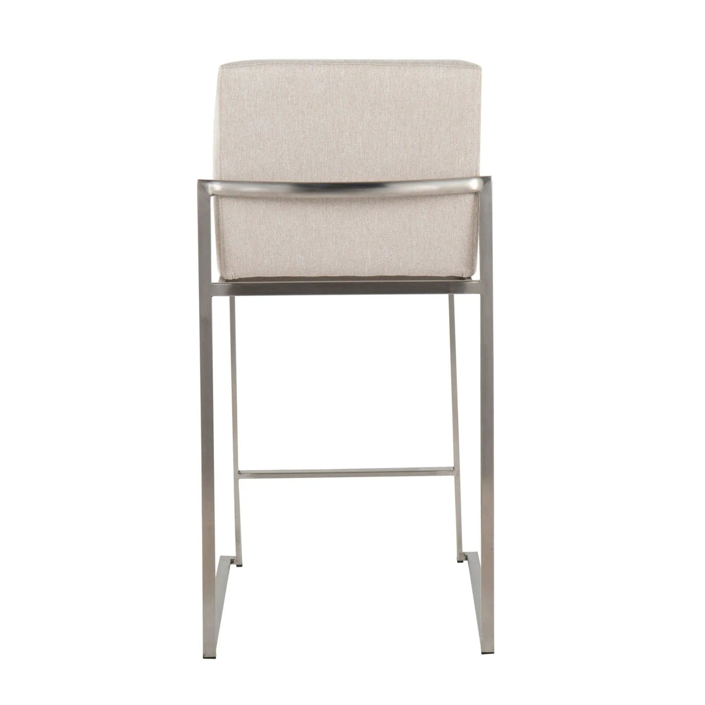 Fuji - Contemporary High Back Counter Stool, Functional Design by HouseOfZazla