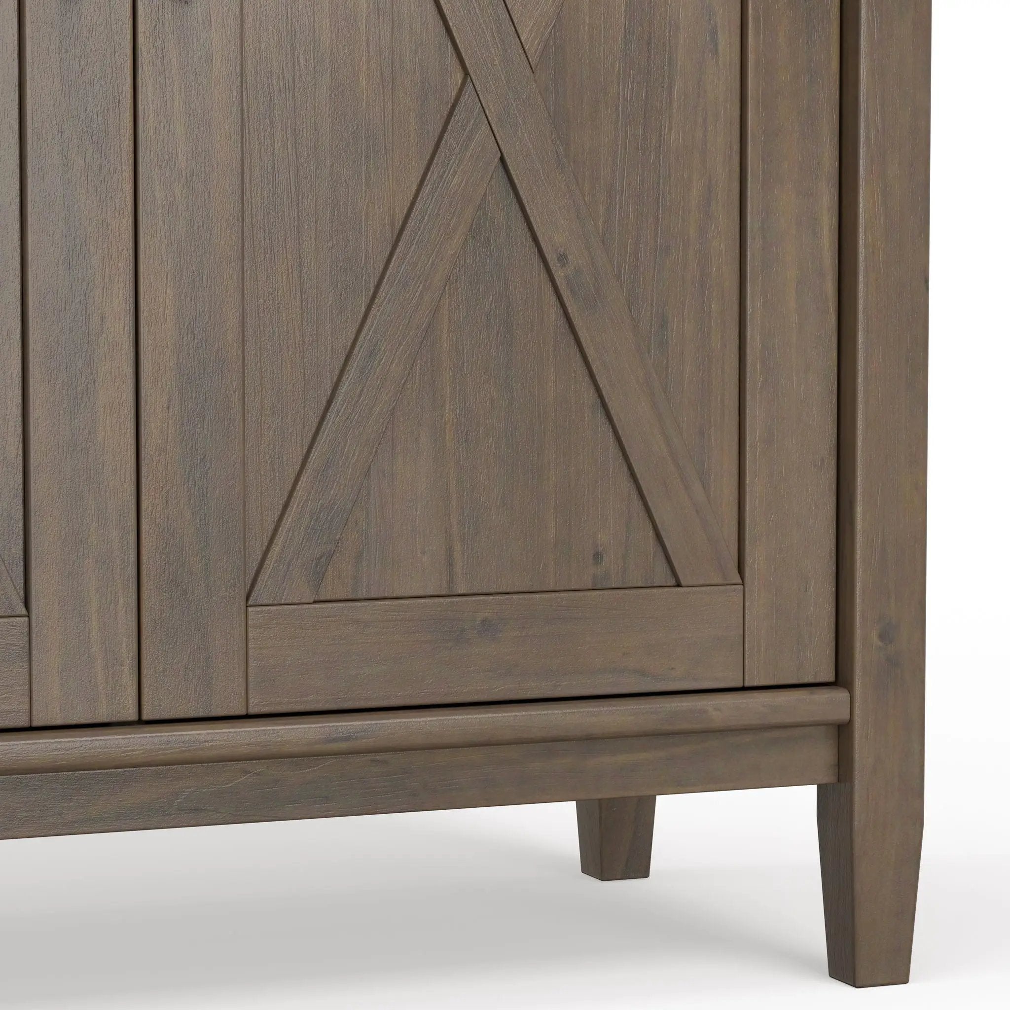 Ela - Low Storage Cabinet - Smoky Brown by HouseOfZazla