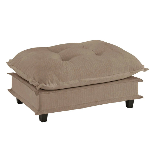73 Ottoman Chenille - Light Coffee, photo 2 of 5