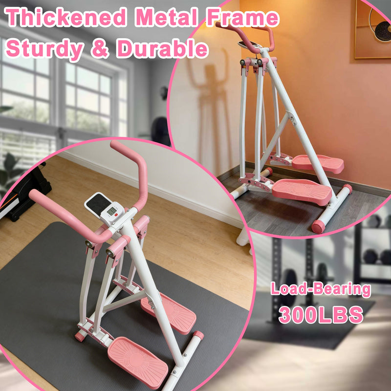 Air Walk Elliptical Machine - Foldable Cardio Cross Trainer by HouseOfZazla