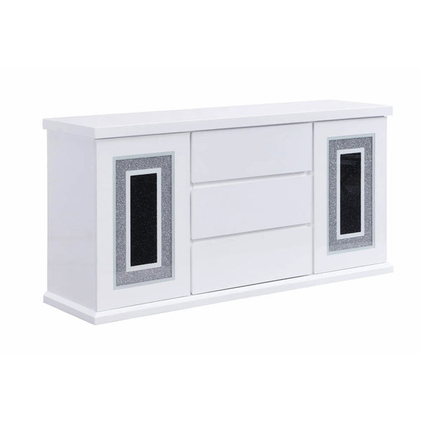 Ariya - Buffet With Clear Glass Inlay