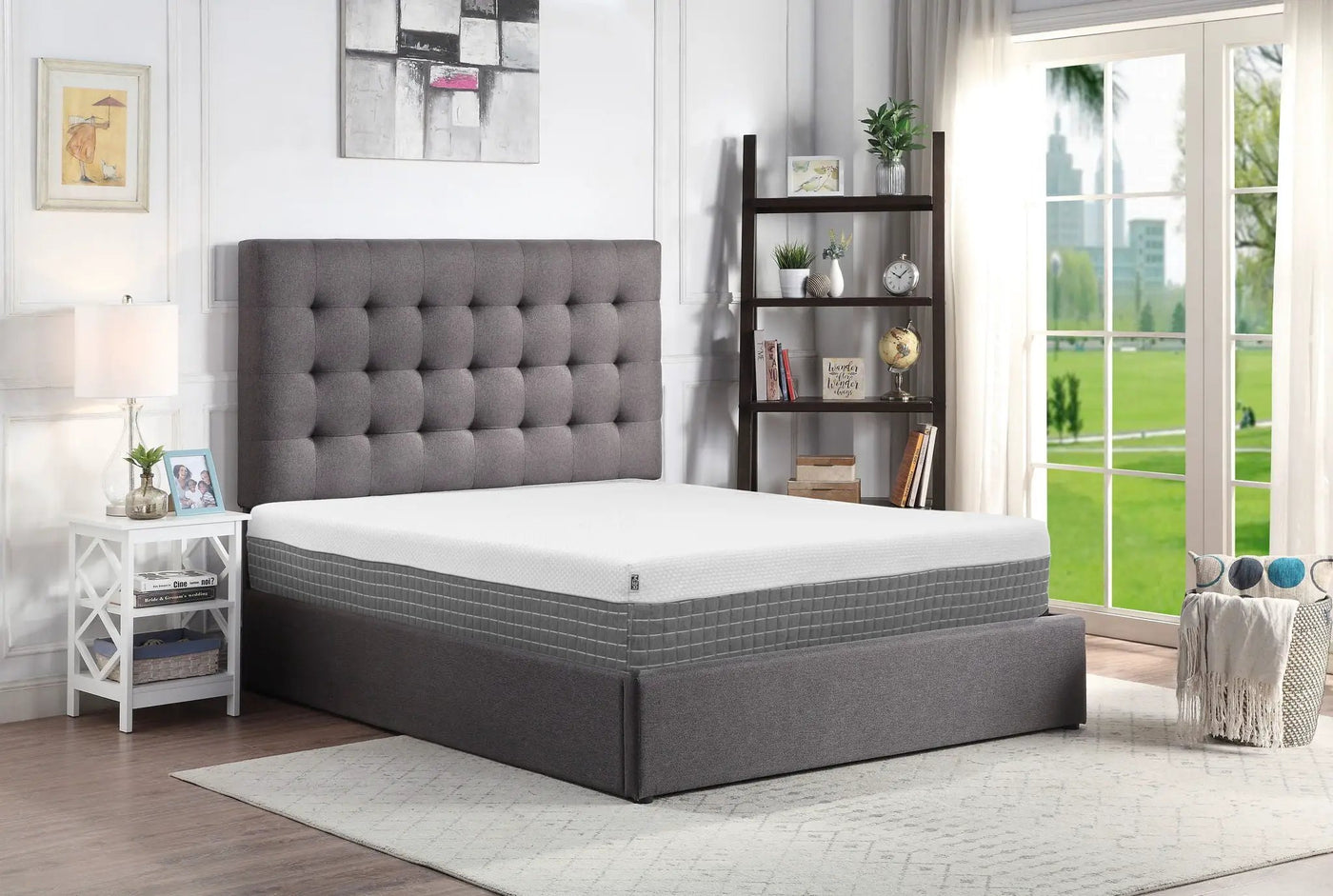 12" Recharge Hybrid Cooling Hypergel Quick Response Foam & Coil Mattress by Unique Piece Furniture