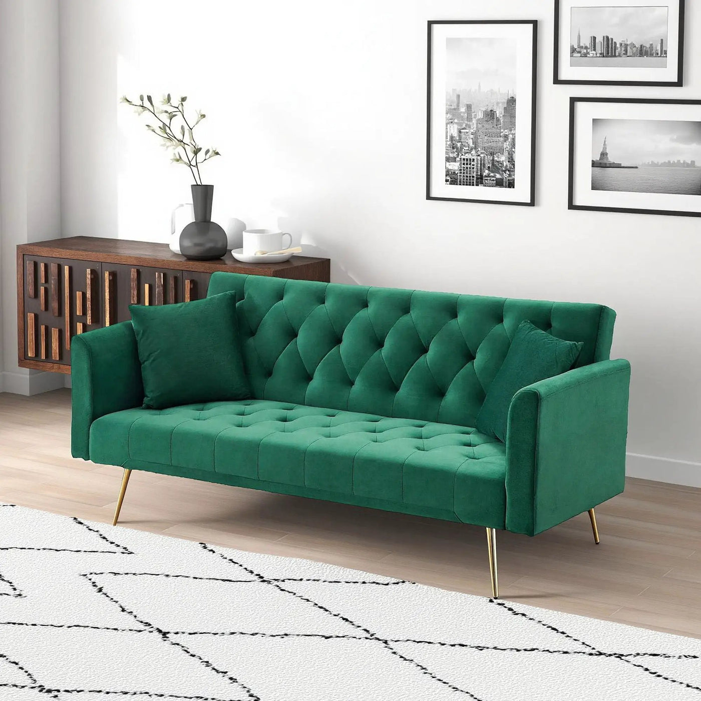Convertible Double Folding Living Room Sofa Bed by HouseOfZazla