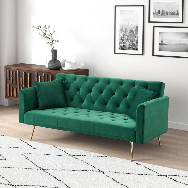 Convertible Double Folding Living Room Sofa Bed by Unique Piece Furniture