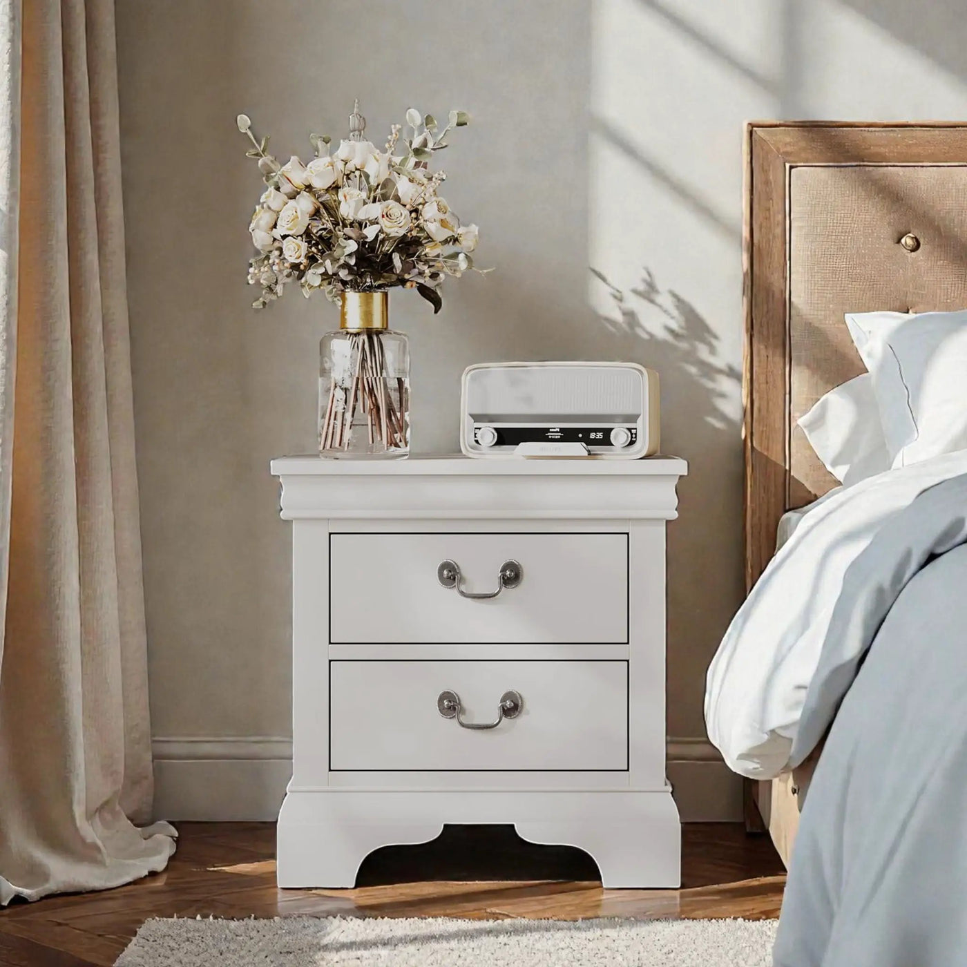 Nightstand With 2 Drawers by Unique Piece Furniture