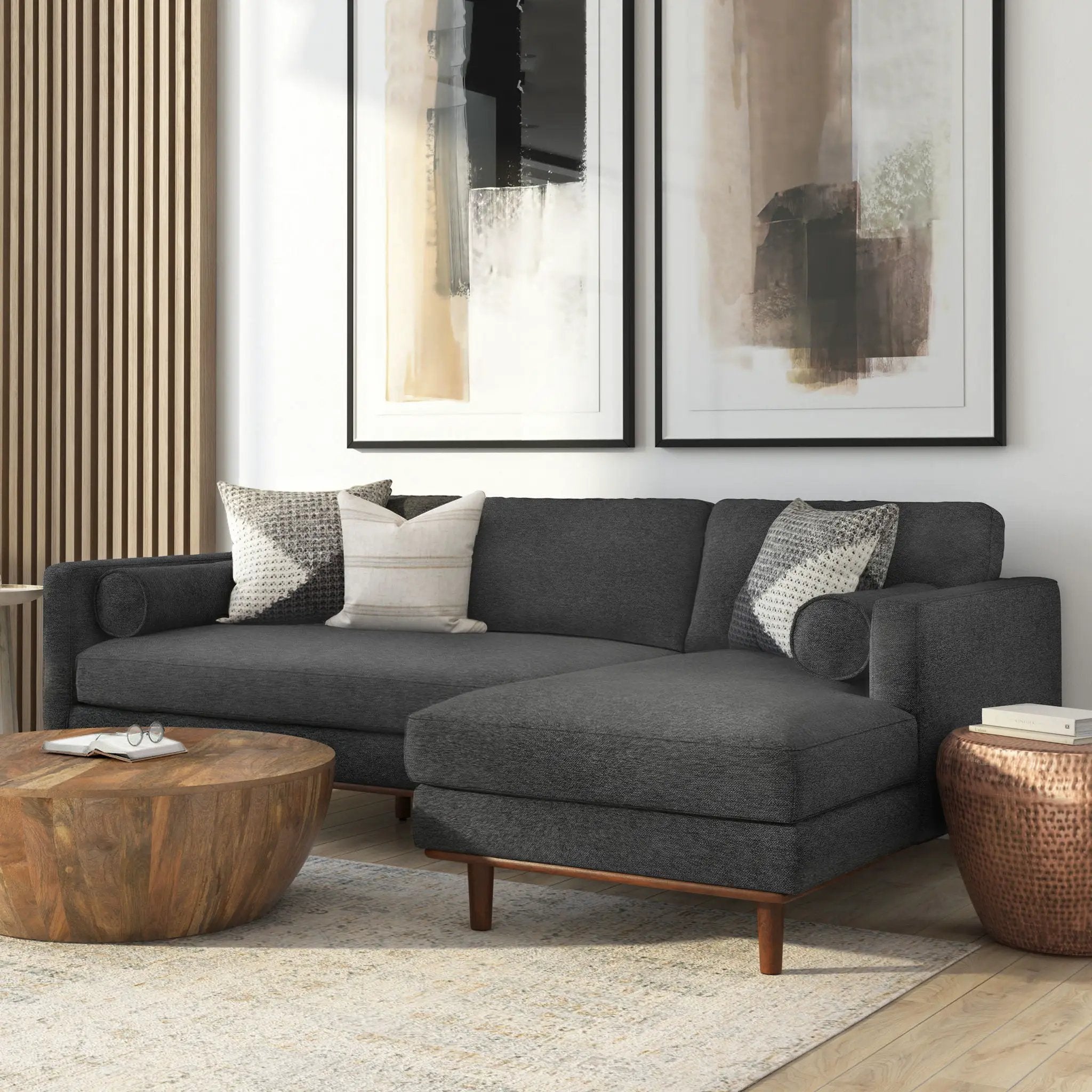 Morrison - Upholstered Sectional Sofa by Unique Piece Furniture