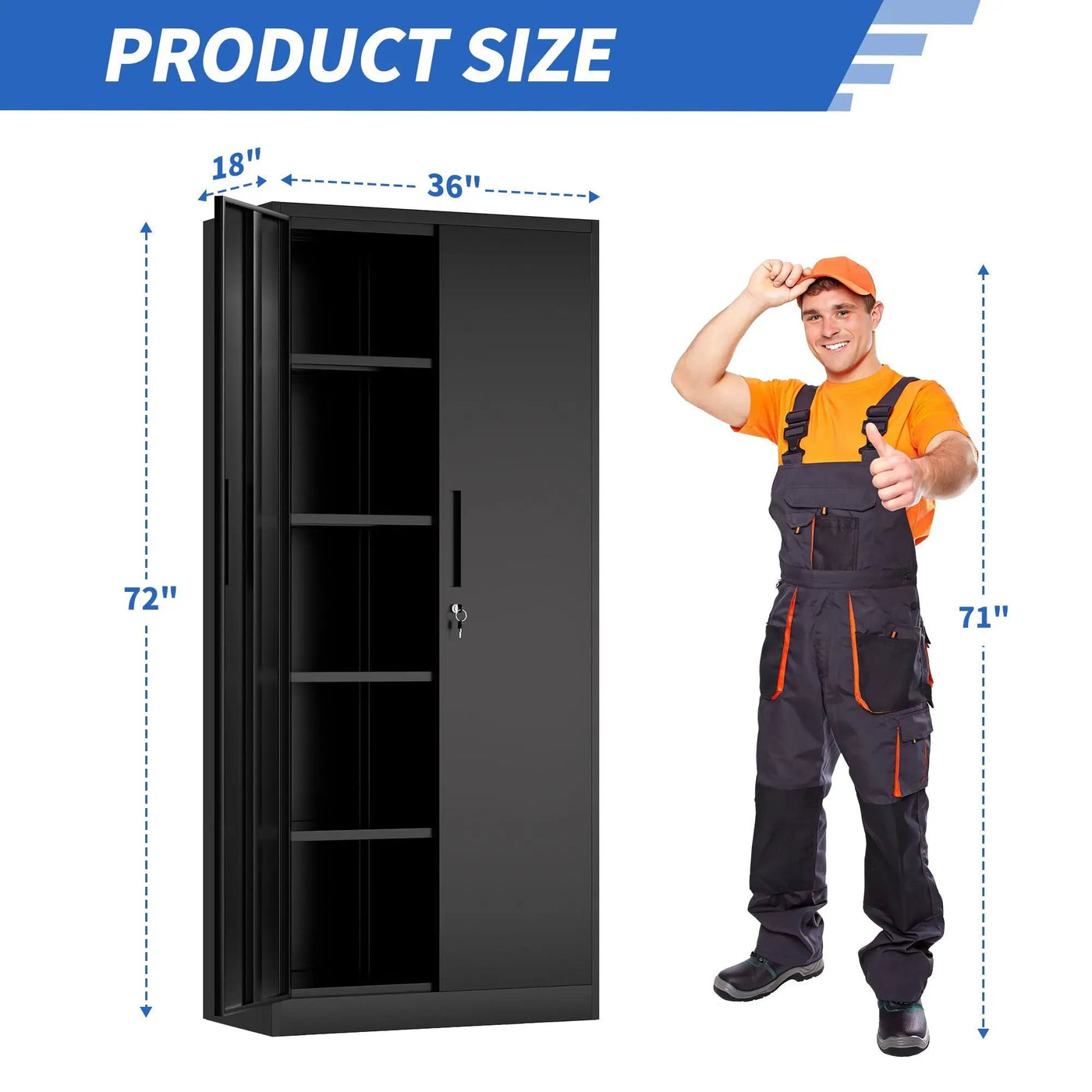 Garage Storage Cabinet by HouseOfZazla